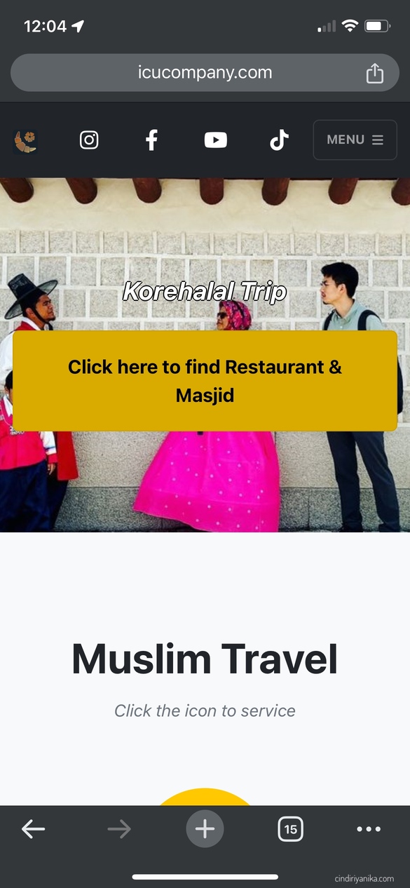 Peta Restoran Halal di Korea